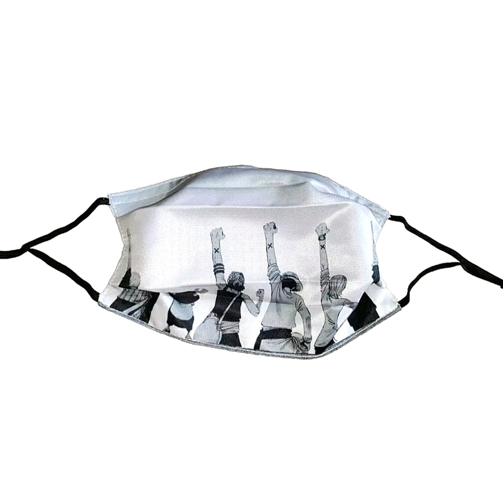 NEW Anime One Piece Face Mask & (2) 2.5PM Filters! Facewear. Balaclava. Bandana.